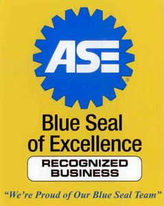 ASE Blue Seal of Excellence - Recognized Business