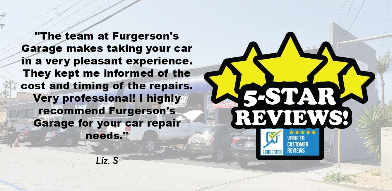 Furgerson's Garage - 5 Star Reviews